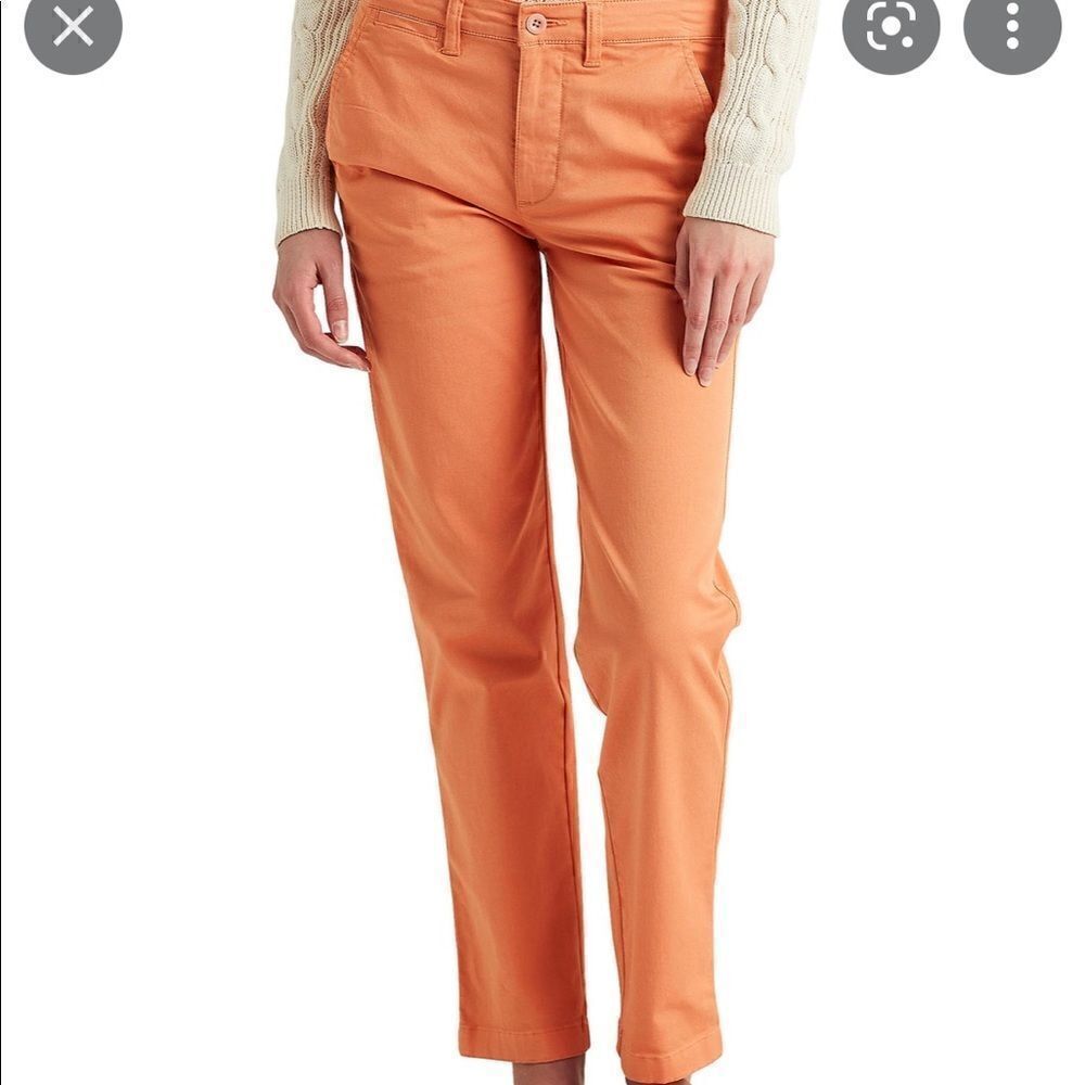 Ralph Lauren Orange Vista  Pants